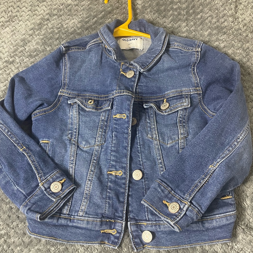 Old Navy Blue Jean Jacket Classic Denim Style